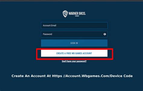 https//accounts.wbgames.com/device